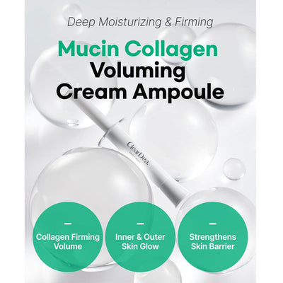 ClearDea Mucin Collagen Voluming Cream Ampoule 4ml x 5 pcs