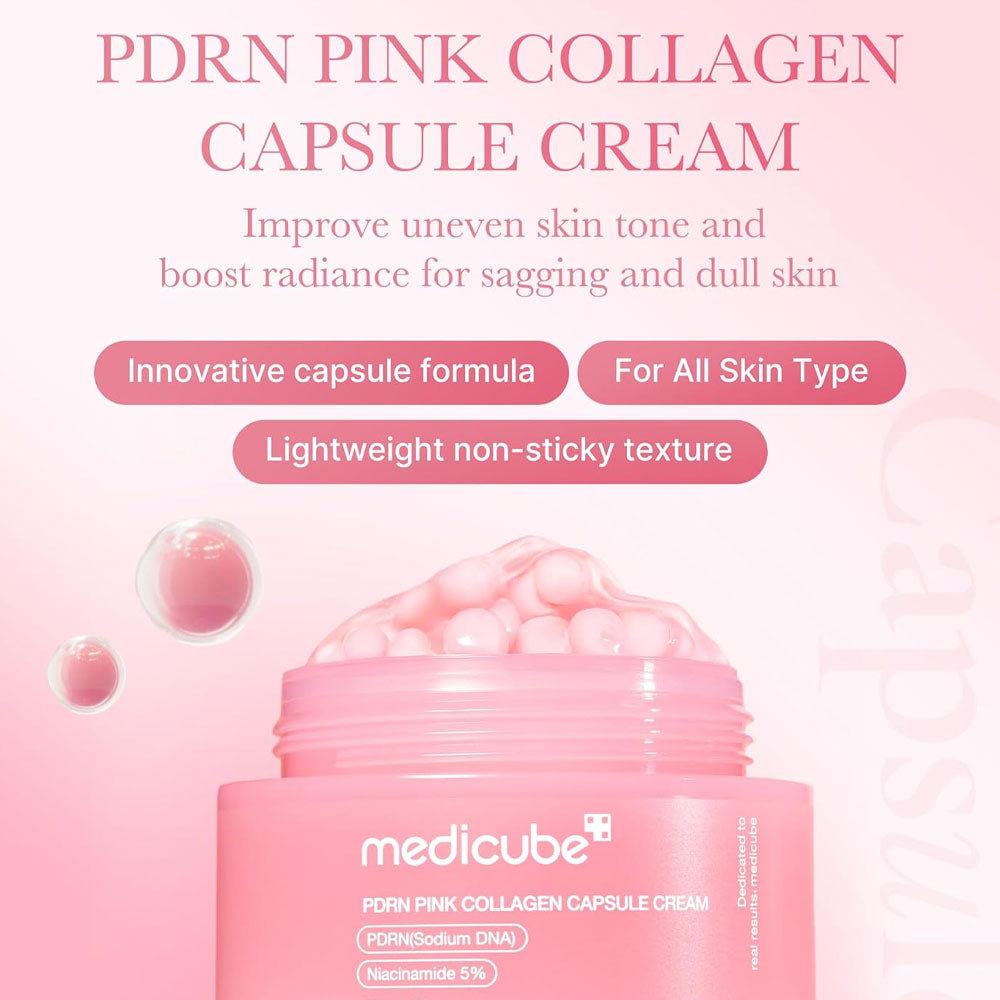 Medicube PDRN Pink Collagen Capsule Cream 55g