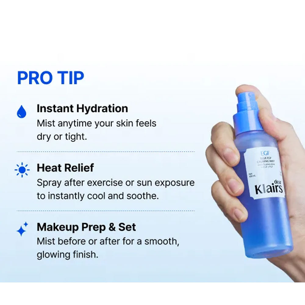 Dear Klairs Blue EGF Calming Mist 100ml