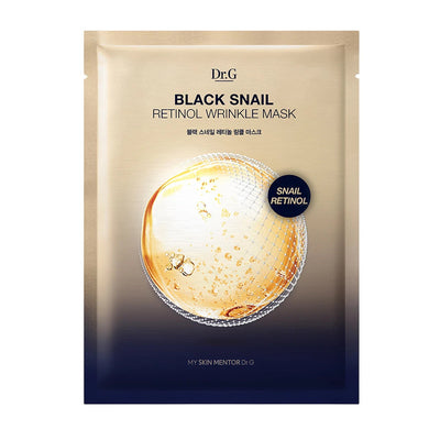 Dr.G Black Snail Retinol Wrinkle Mask (Single Sheet)