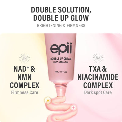 epii Double Up Cream NAD+ NMN & TXA 50ml