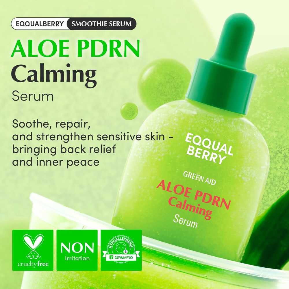 EQQUALBERRY Aloe PDRN Calming Serum 30ml