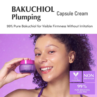 EQQUALBERRY Bakuchiol Plumping Capsule Cream 50ml