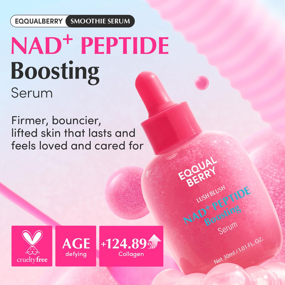 EQQUALBERRY NAD+ Peptide Boosting Serum 30ml