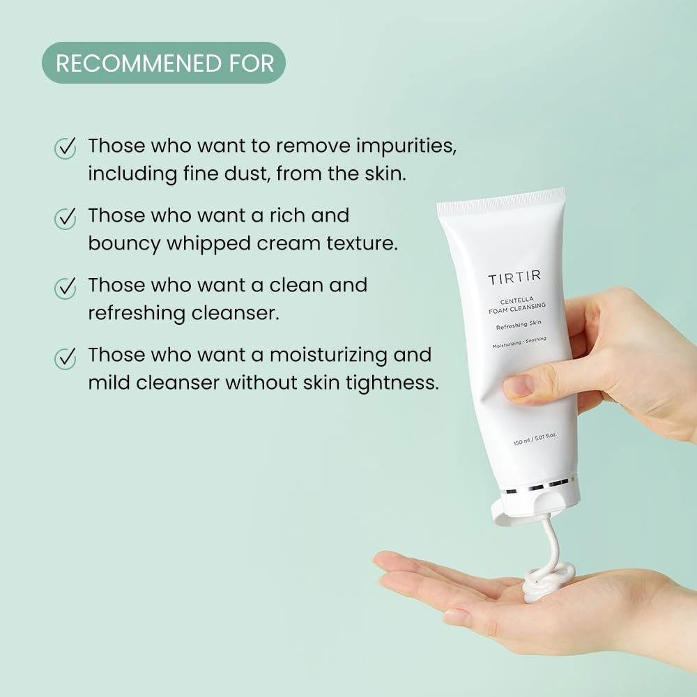 TIRTIR Centella Foam Cleansing 150ml