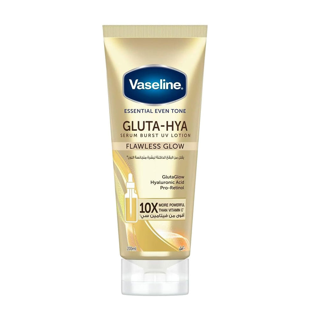 Vaseline Even Tone Lotion, Gluta-Hya Serum Burst, 200ml