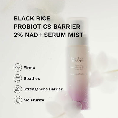 Haruharu wonder Black Rice Probiotics Barrier 2% NAD+ Serum Mist 80ml