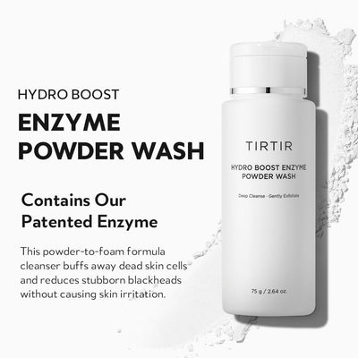 TIRTIR Hydro Boost Enzyme Powder Wash 75g