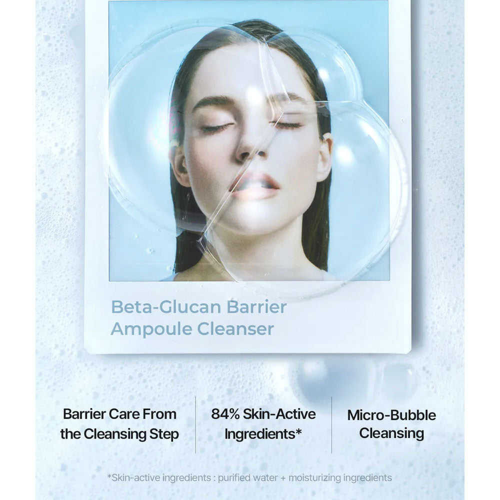 iUNIK Beta-Glucan Barrier Ampoule Cleanser 120ml