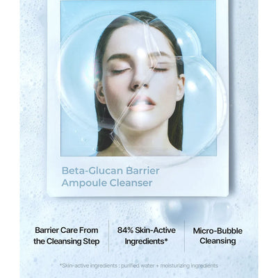 iUNIK Beta-Glucan Barrier Ampoule Cleanser 120ml