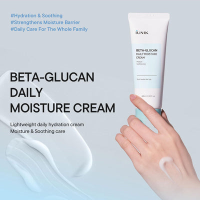 iUNIK Beta-Glucan Daily Moisture Cream 60ml