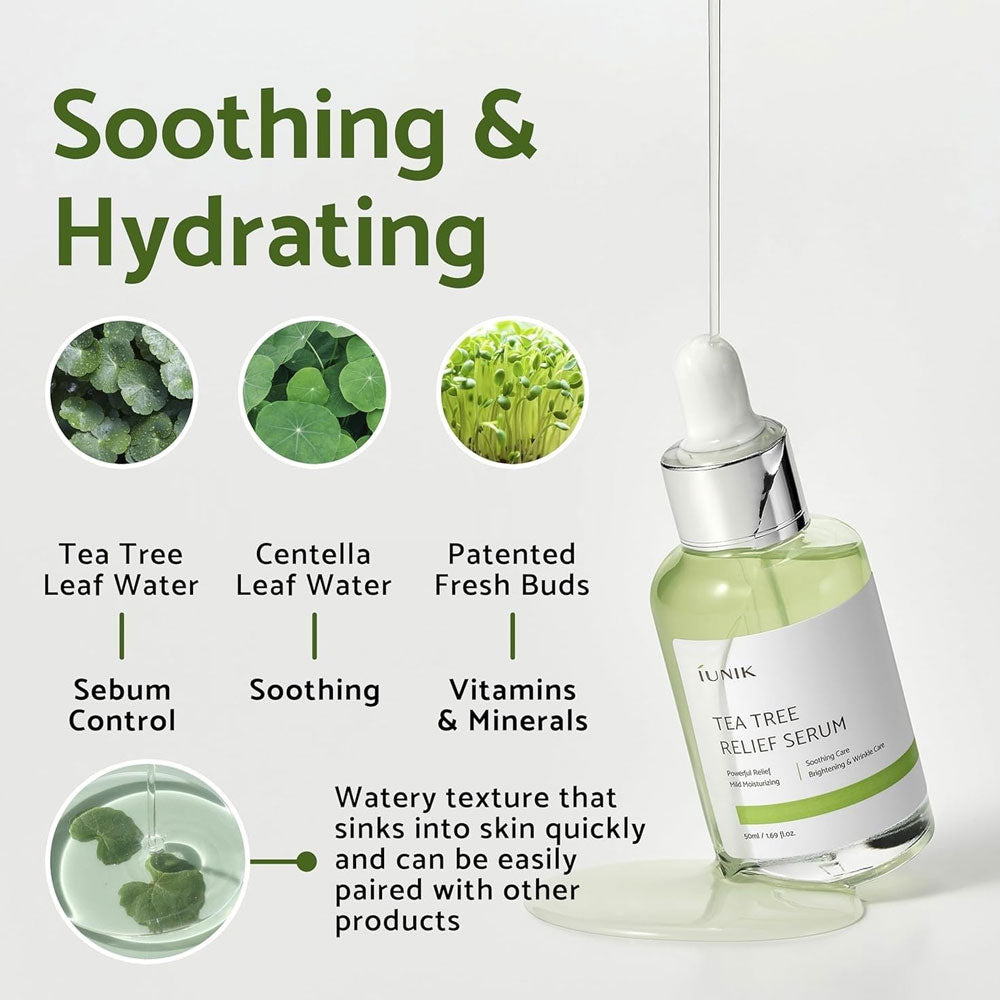 iUNIK Tea Tree Relief Serum 50ml