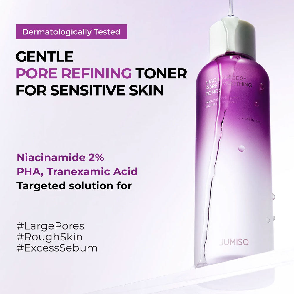 JUMISO Niacinamide 2+ Pore Smoothing Toner 205ml