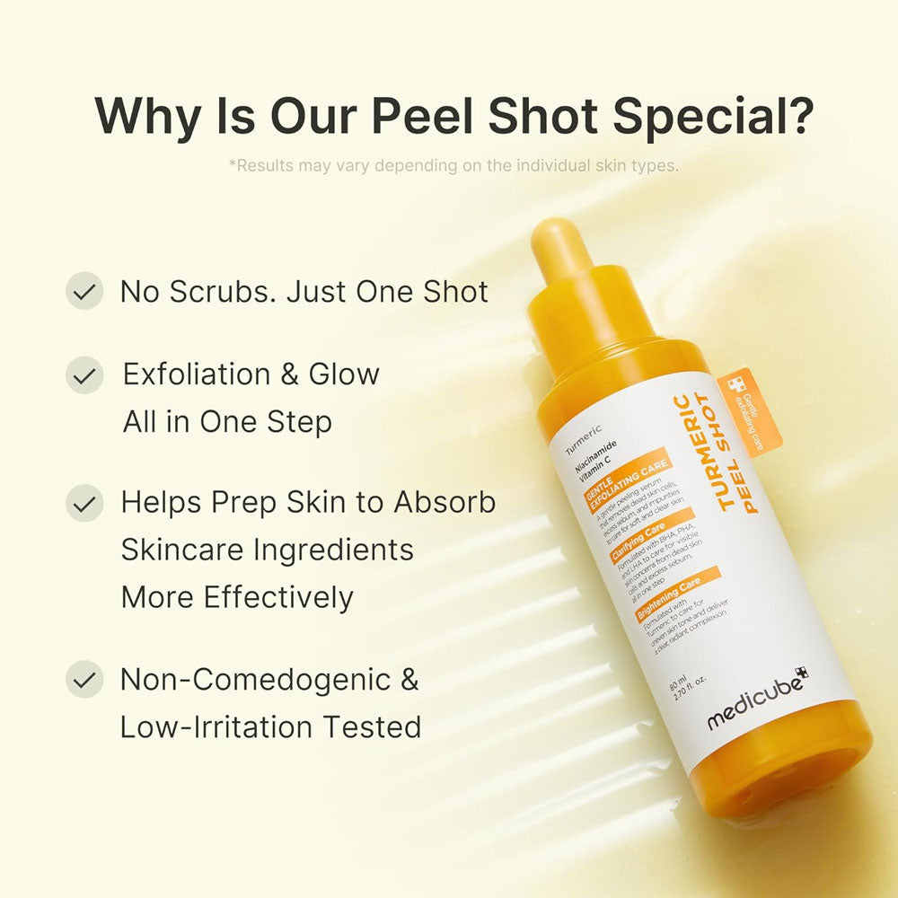 Medicube Kojic Acid Turmeric Peel Shot 80ml