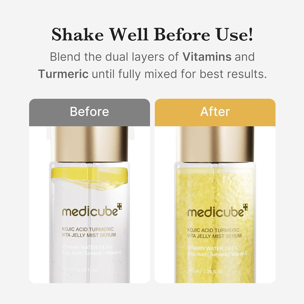 Medicube Kojic Acid Turmeric Vita Jelly Mist Serum 100ml