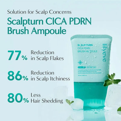 lilyeve Scalp Turn Cica PDRN Brush Ampoule 100ml