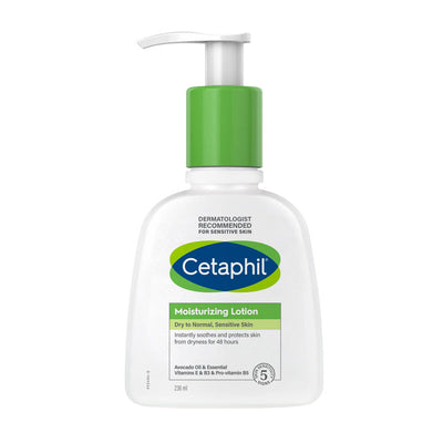 Cetaphil Moisturizing Lotion For Face & Body 236ml - Dry to Normal, Sensitive Skin