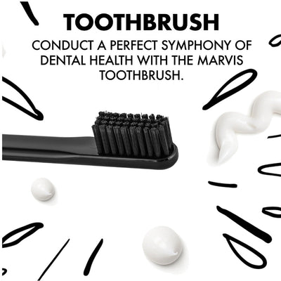 MARVIS Toothbrush Black (Medium)