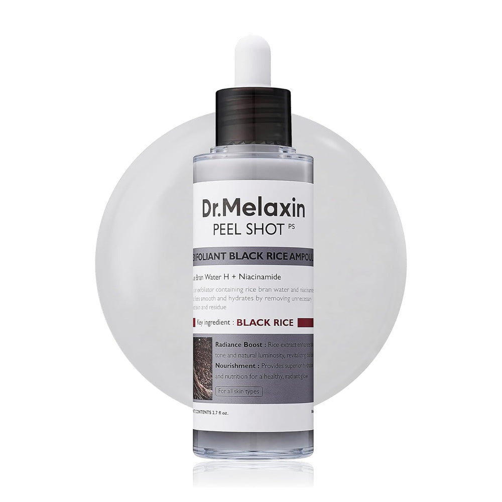 Dr.Melaxin Peel Shot Exfoliant Black Rice Ampoule 80ml