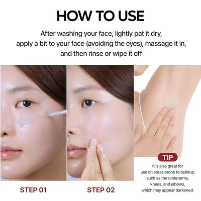 Dr.Melaxin Peel Shot Exfoliant Black Rice Ampoule 80ml