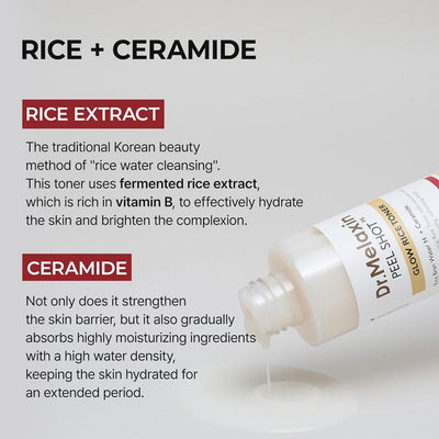 Dr.Melaxin Peel Shot Glow White Rice Toner 200ml