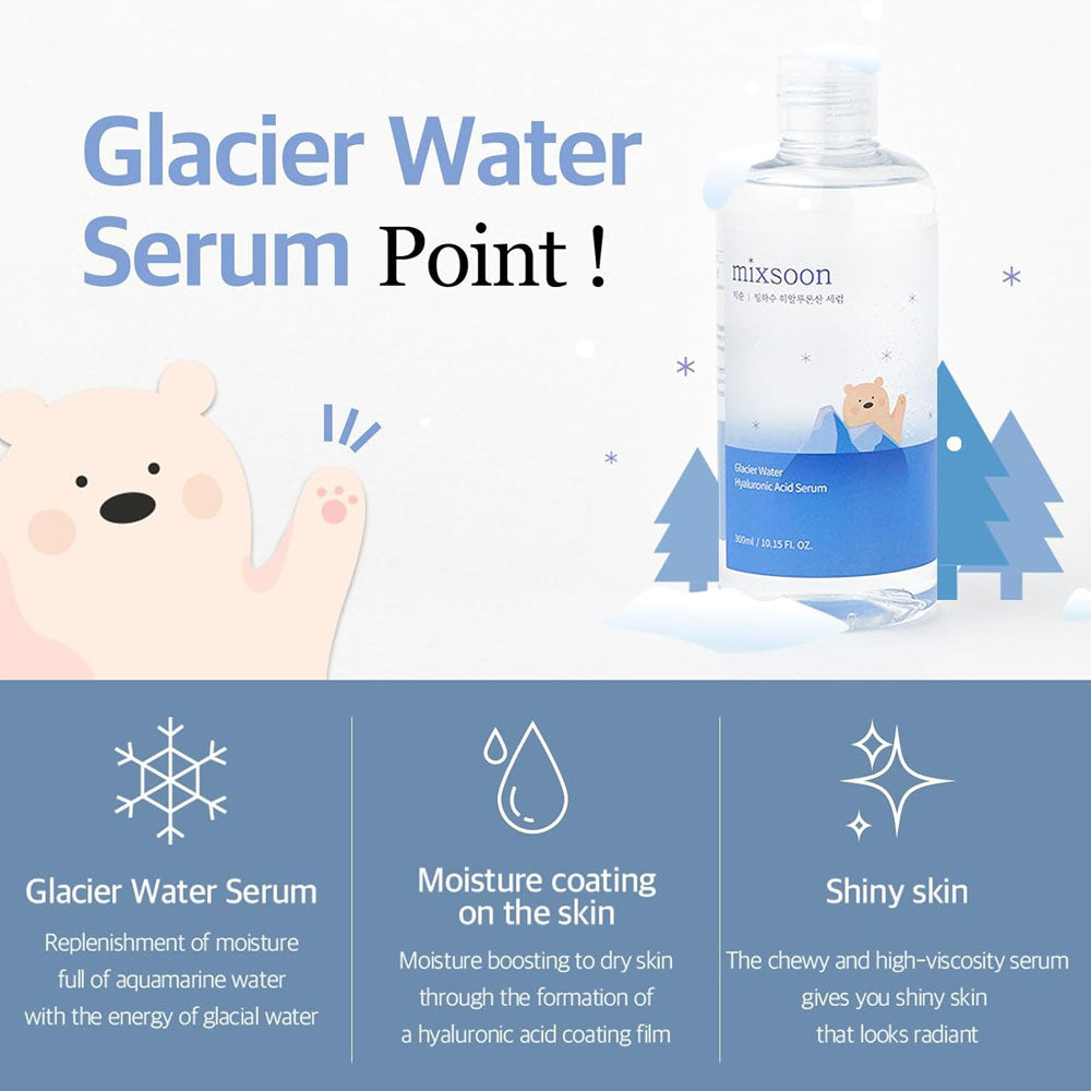 Mixsoon Glacier Water Hyaluronic Acid Serum Mini 30ml