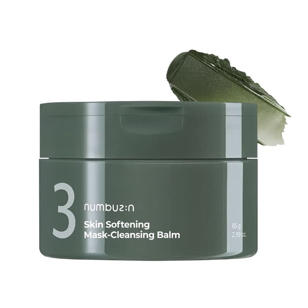 Numbuzin No.3 Pore & Makeup Cleansing Balm With Green Tea And Charcoal 85g