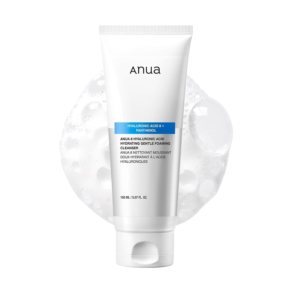 Anua 8 Hyaluronic Acid Hydrating Gentle Foaming Cleanser 150ml