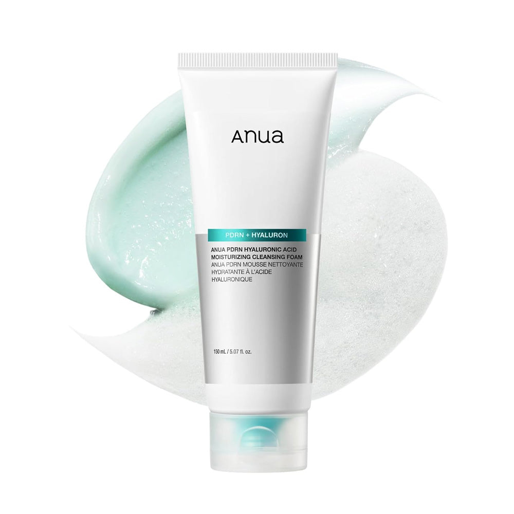 Anua PDRN Hyaluronic Acid Moisturizing Cleansing Foam 150ml