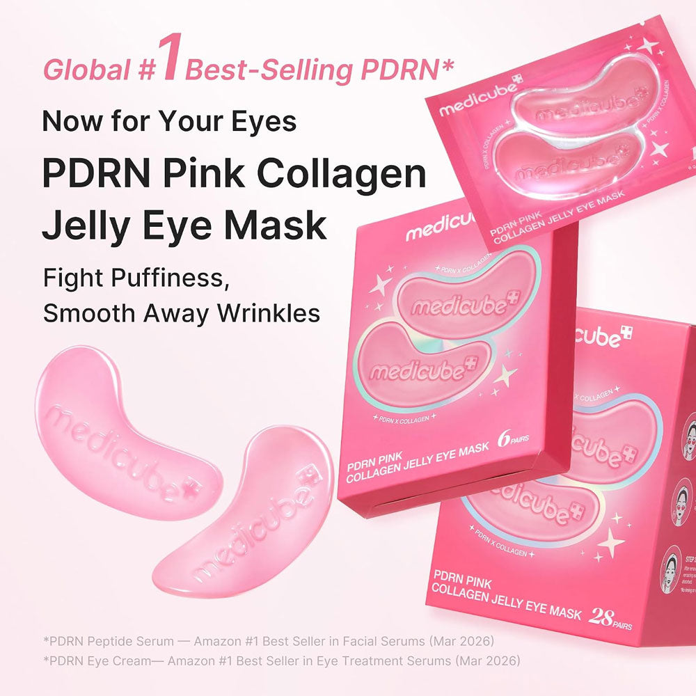 Medicube PDRN Pink Collagen Jelly Eye Mask - 1 Pair