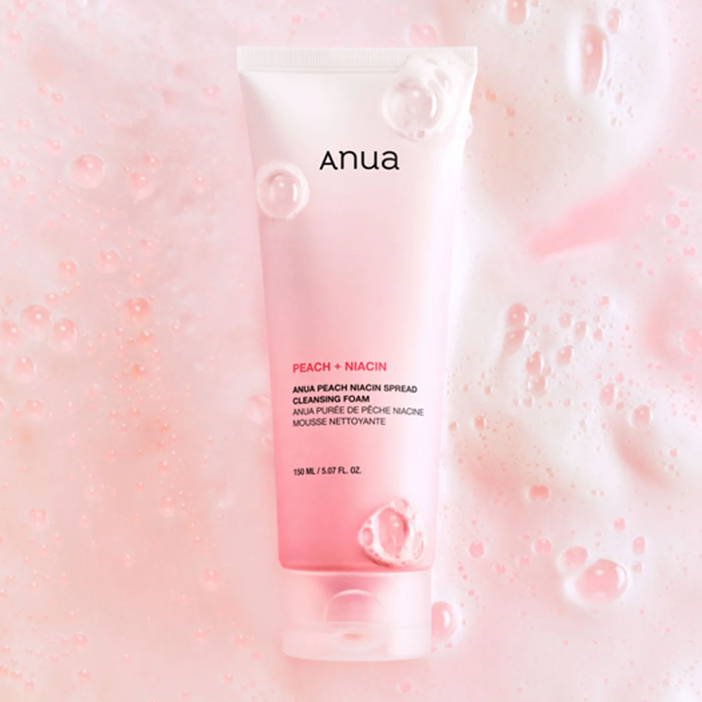 Anua Peach Niacin Spread Cleansing Foam 150ml