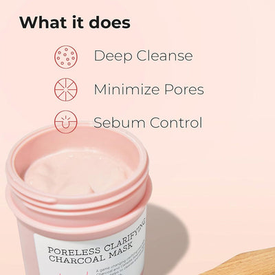 COSRX Poreless Clarifying Charcoal Mask Pink 110g