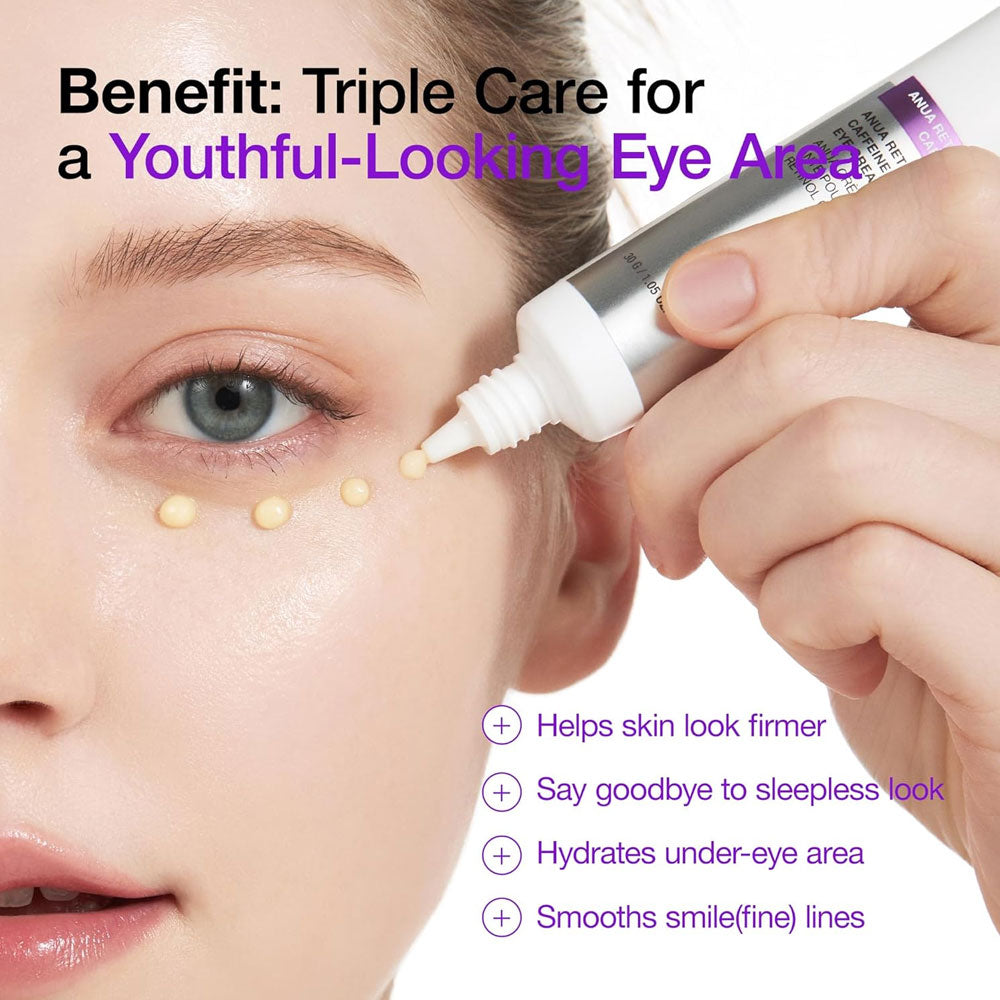 Anua Retinol 0.1 Caffeine Revitalizing Eye Cream 30g