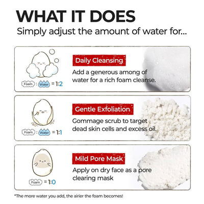 Numbuzin No.3 Rice Enzyme Skin Softening Cleansing Foam 170ml