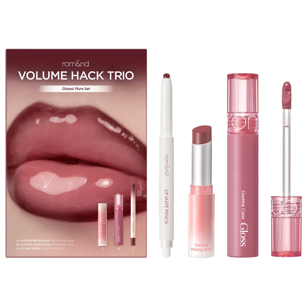 romand - Volume Hack Trio - Glazed Plum Set