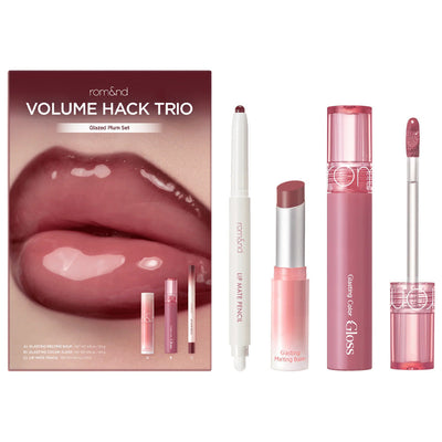 romand - Volume Hack Trio - Glazed Plum Set