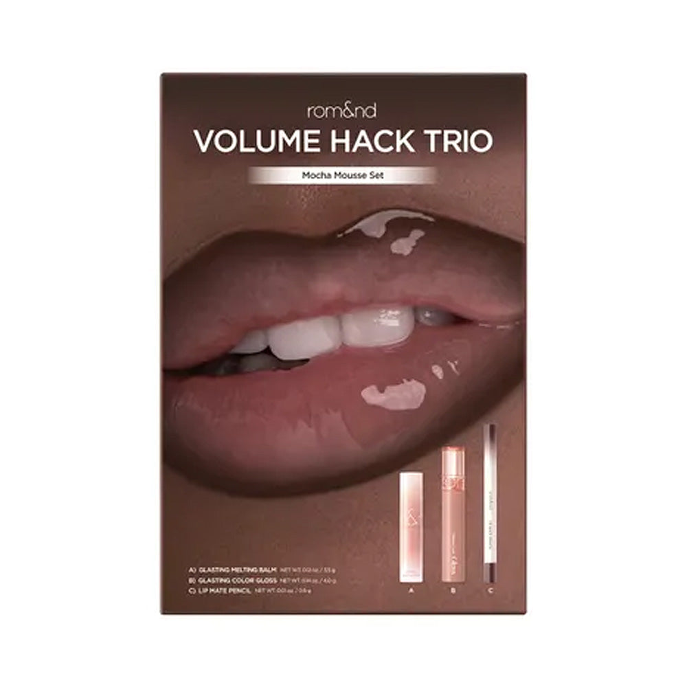 romand - Volume Hack Trio - Mocha Mousse Set