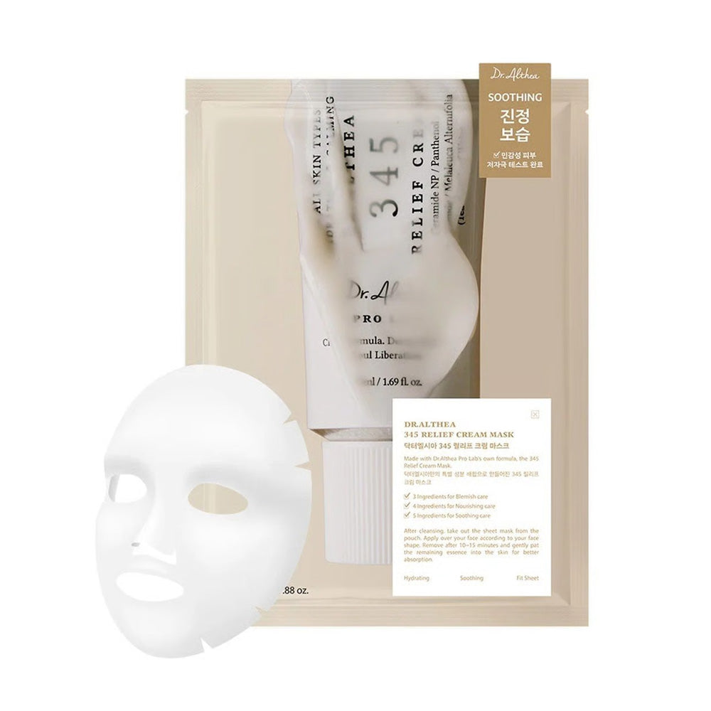 Dr. Althea 345 Relief Cream Mask (Single Sheet)