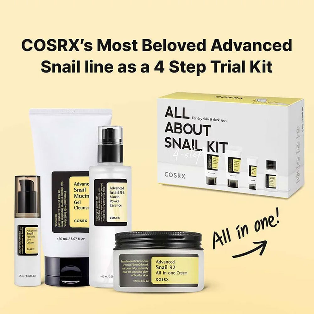 Cosrx All About Snail Trial Kit (4pcs)
