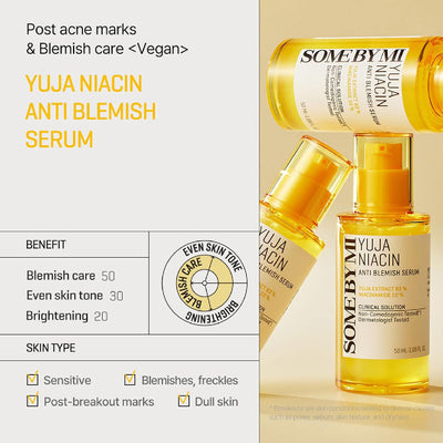 SOME BY MI Yuja Niacin Anti Blemish Serum 50ml