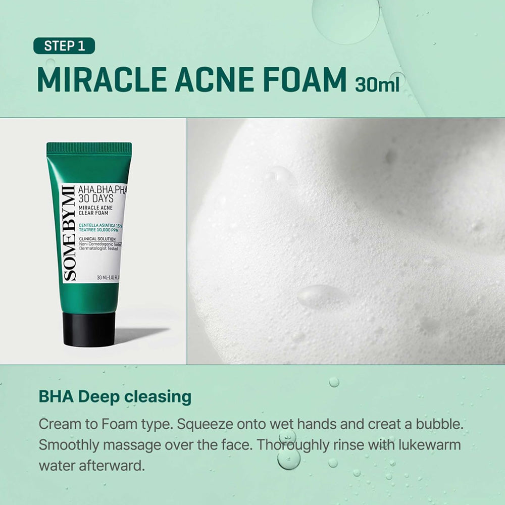 SOME BY MI AHA, BHA, PHA 30 Days Miracle AC SOS Kit