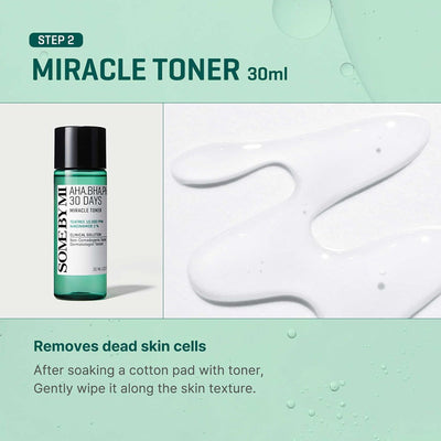 SOME BY MI AHA, BHA, PHA 30 Days Miracle AC SOS Kit