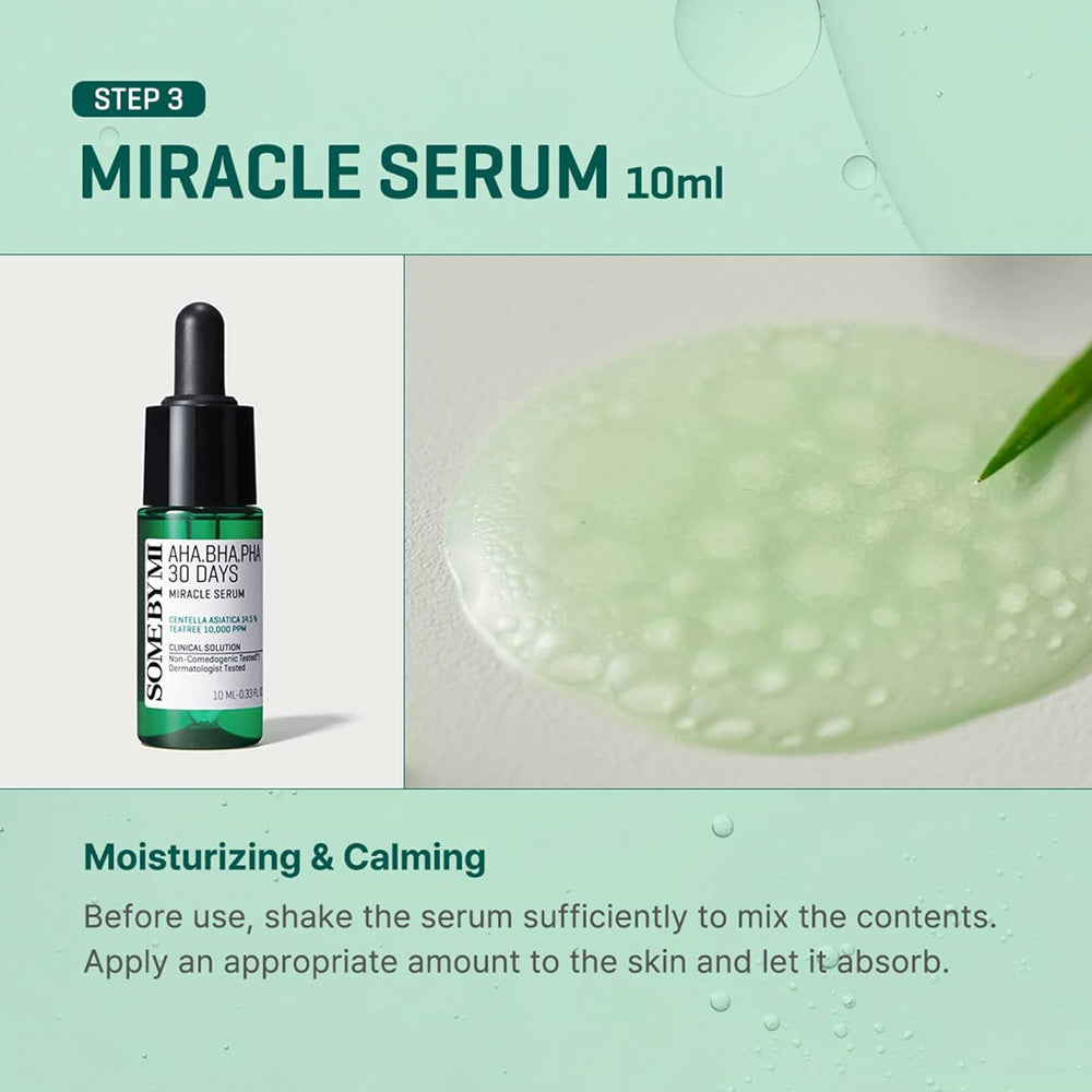 SOME BY MI AHA, BHA, PHA 30 Days Miracle AC SOS Kit