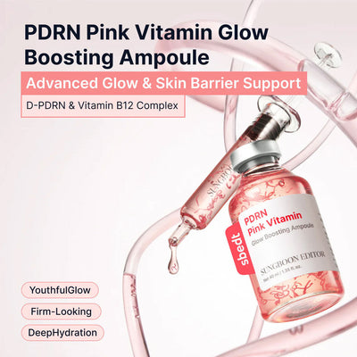 SUNGBOON EDITOR PDRN Pink Vitamin Glow Boosting Ampoule 40ml