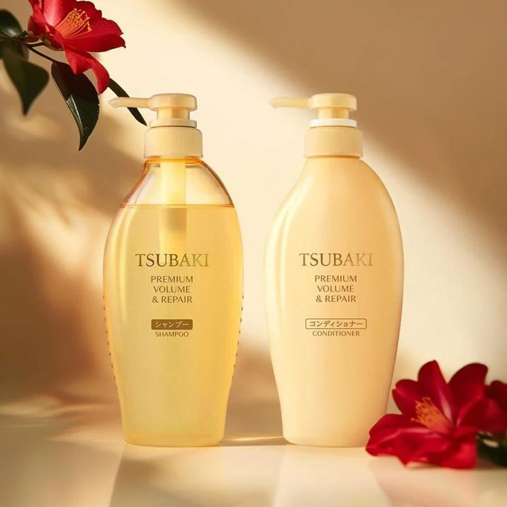Shiseido Tsubaki Volume & Repair Shampoo & Conditioner Set