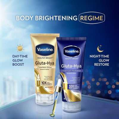 Vaseline Gluta-Hya Overnight Radiance, Serum-In-Lotion 200ml