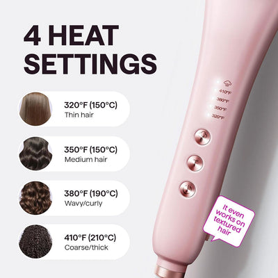 Wavytalk Pro Steam Hair Straightener Brush, Steamline Pro 3 in 1 Straightening Brush