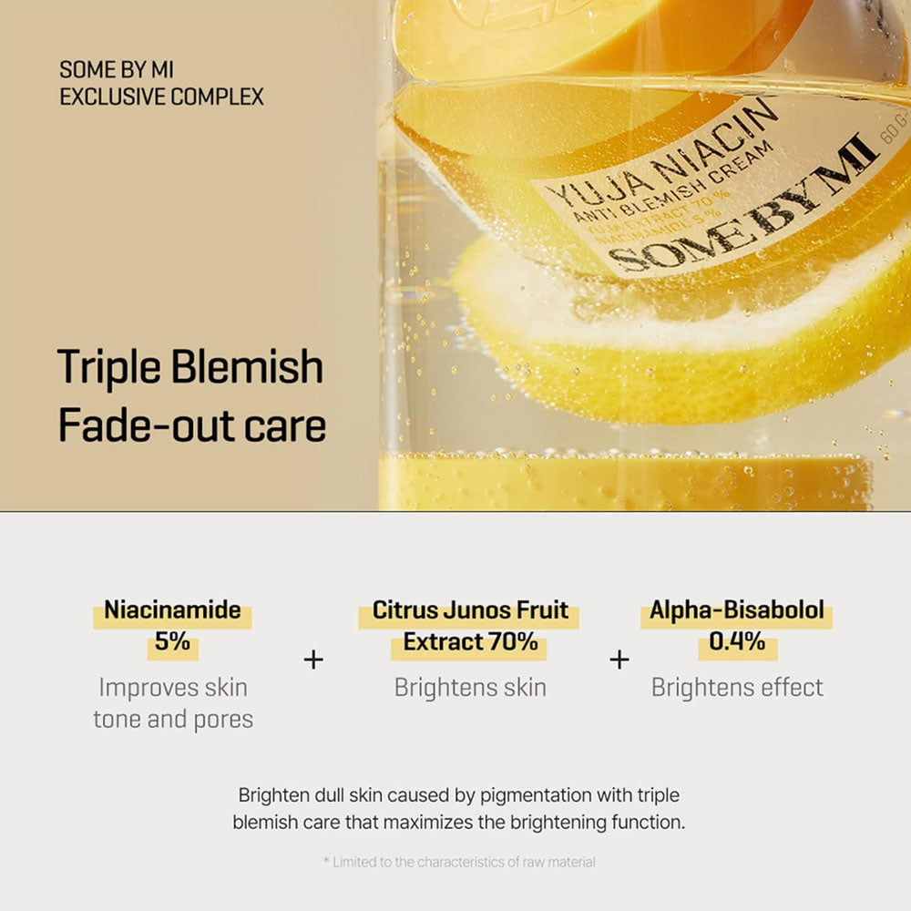 SOME BY MI Yuja Niacin Anti Blemish Cream 60g